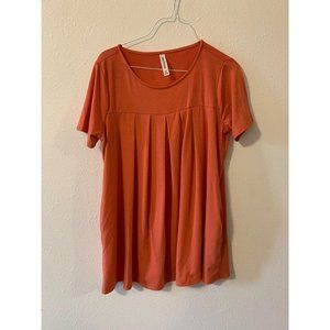 Women’s Boutique Orange Tshirt Dress
